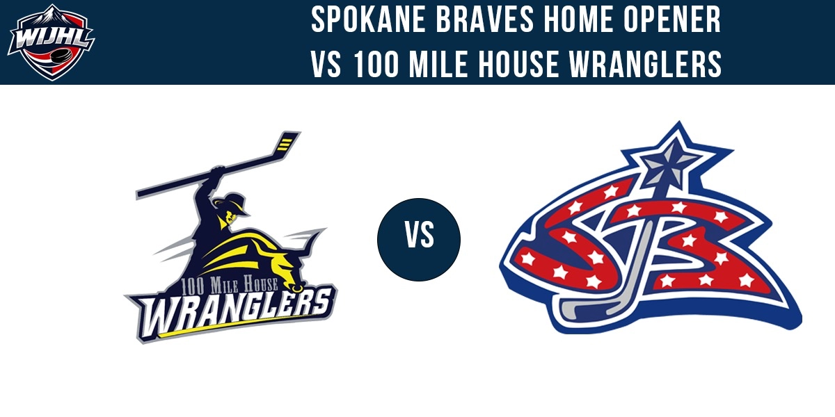 Event image for 100 Mile House Wranglers vs Spokane Braves