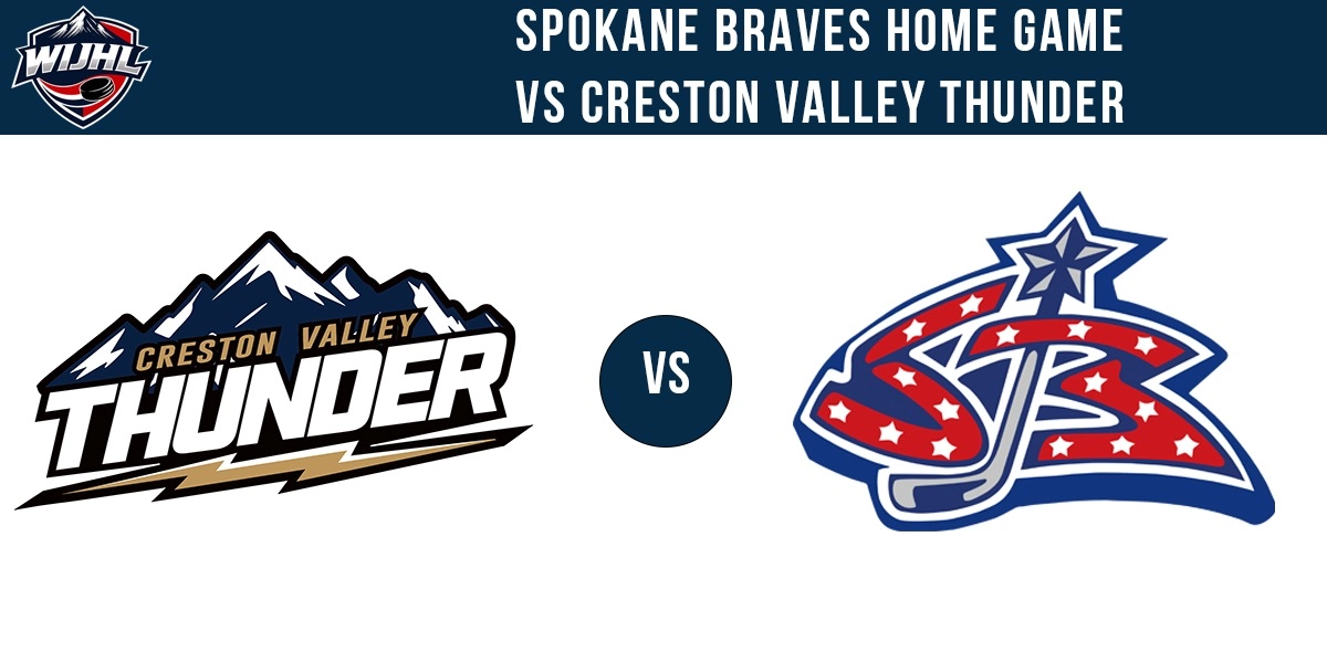 Event image for Creston Valley Thunder vs Spokane Braves