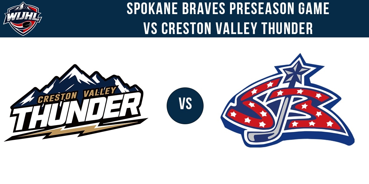 Event image for Creston Valley Thunder vs Spokane Braves