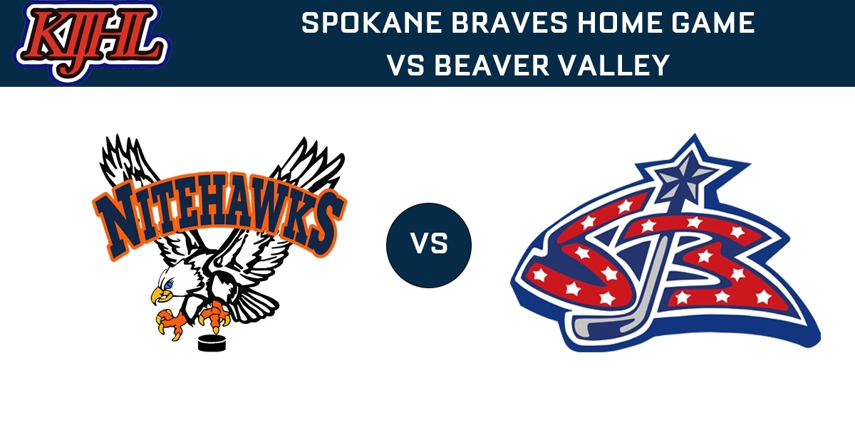 Event image for Beaver Valley Nitehawks vs Spokane Braves