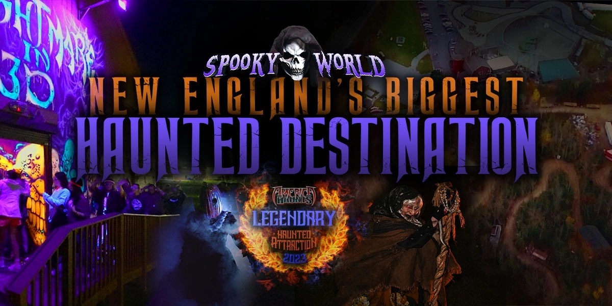 Event image for 2024 Spooky World Presents Nightmare New England