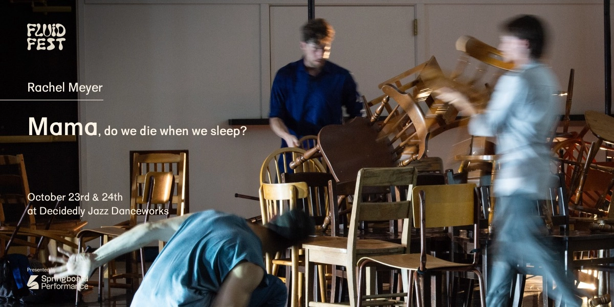 Event image for Mama, do we die when we sleep? | Rachel Meyer