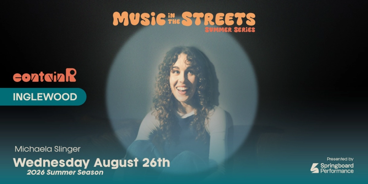 Event image for Music in the Streets: Michaela Slinger