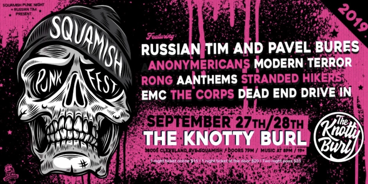 Event image for Squamish Punk Fest