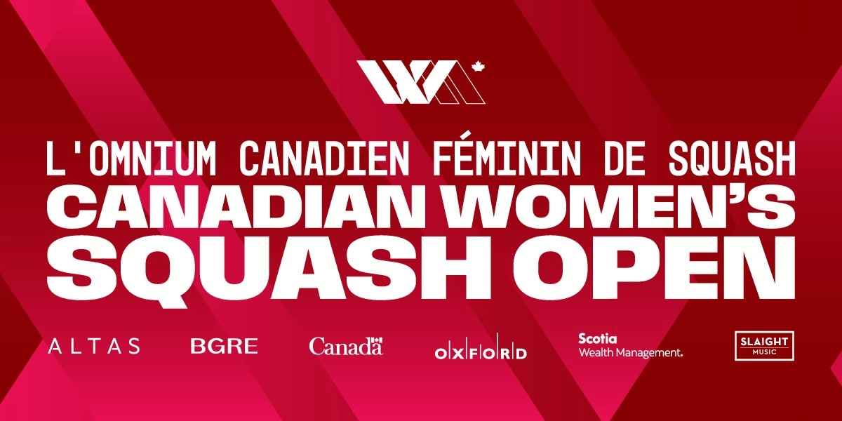 Event image for 2026 Canadian Women's Squash Open