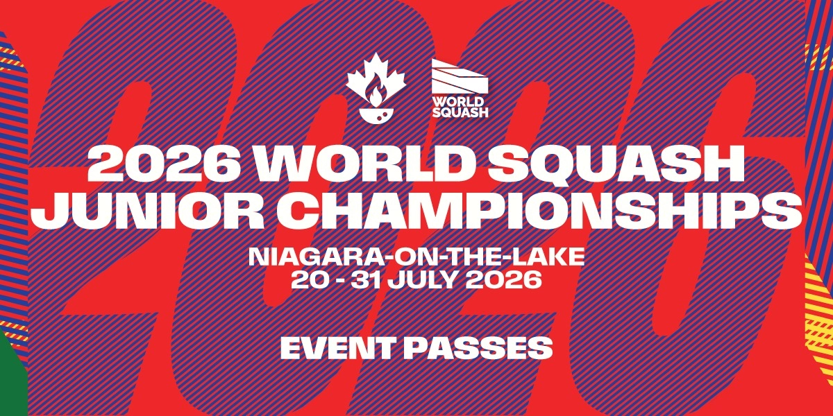 Event image for 2026 World Squash Junior Championships - Event Packages