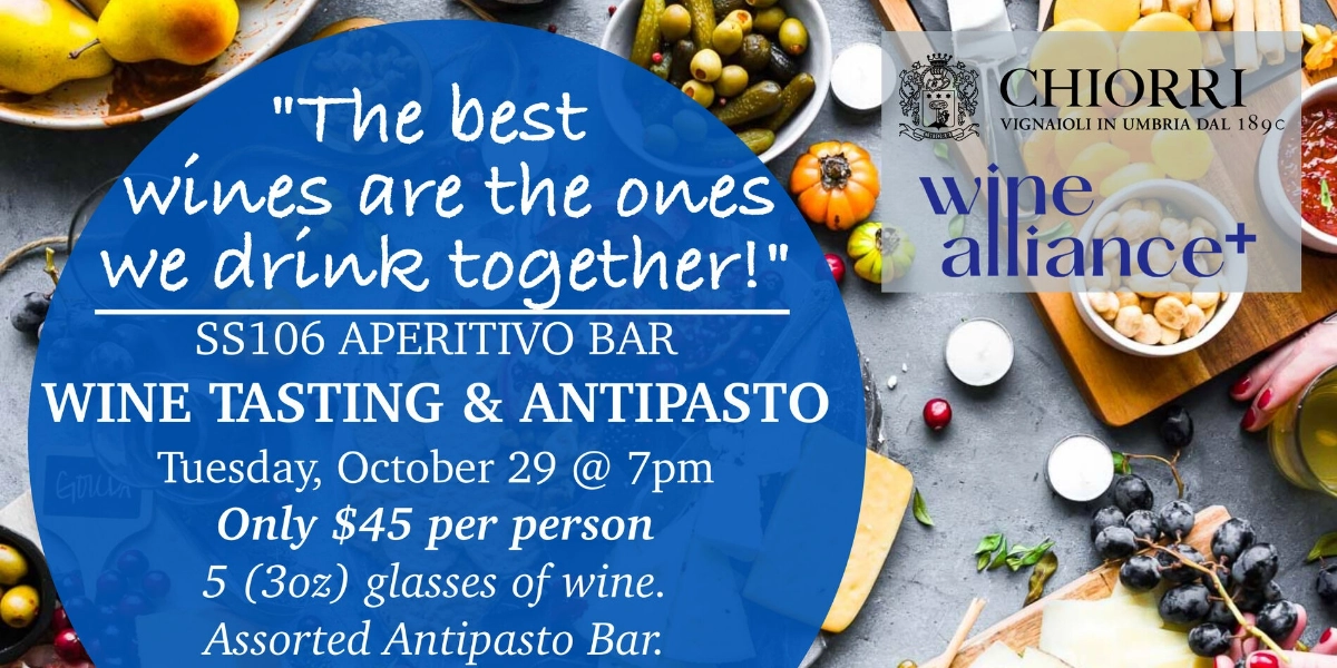 Event image for Wine Tasting & Antipasto