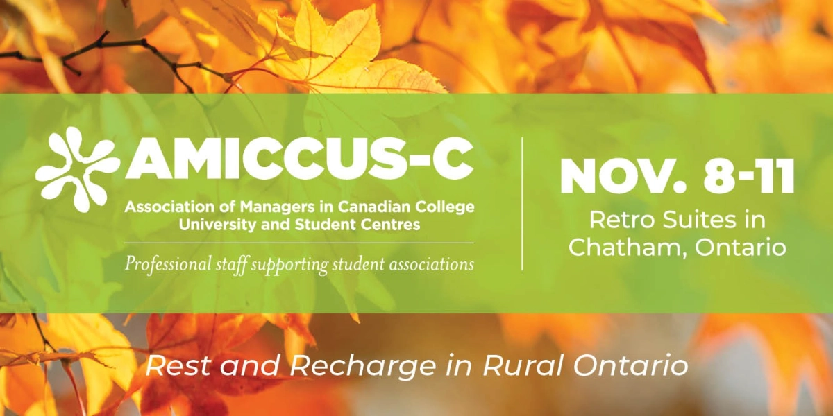 Event image for AMICCUS-C Regional | Rest & Recharge in Rural Ontario