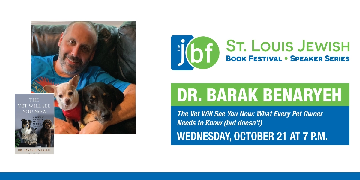 Event image for St. Louis Jewish Book Festival & Speaker Series Presents Dr. Barak Benaryeh