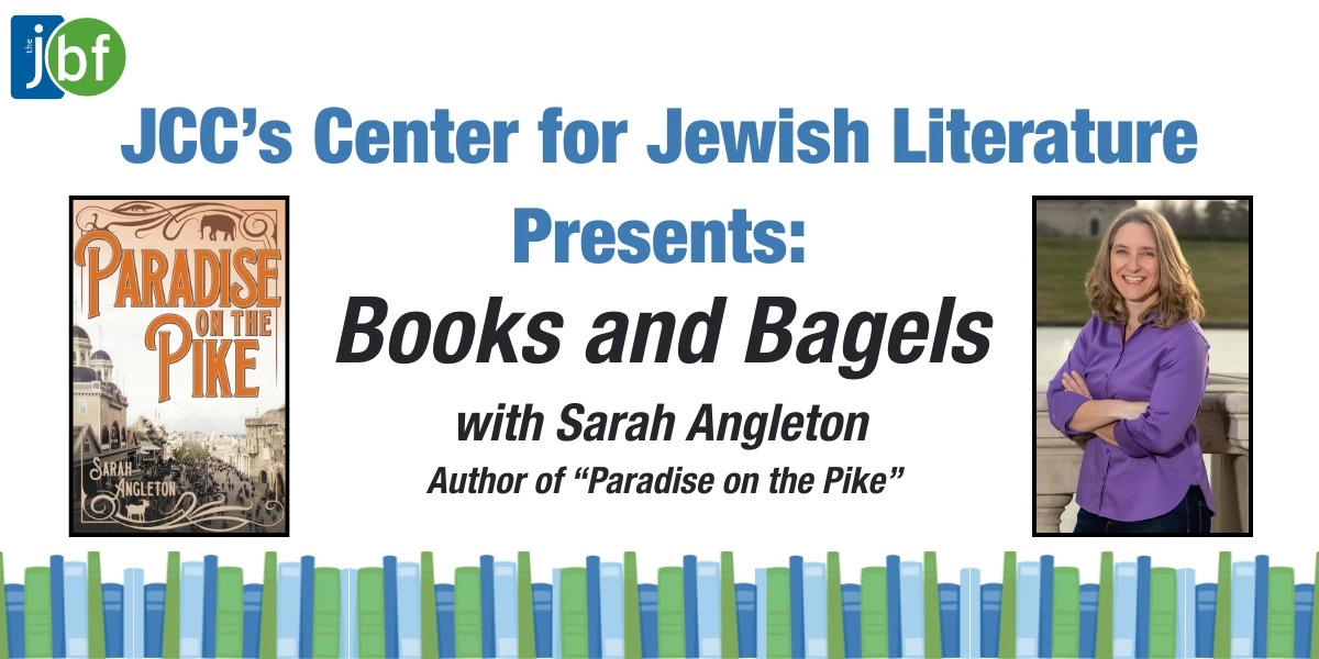 Event image for Books and Bagels - Sarah Angleton