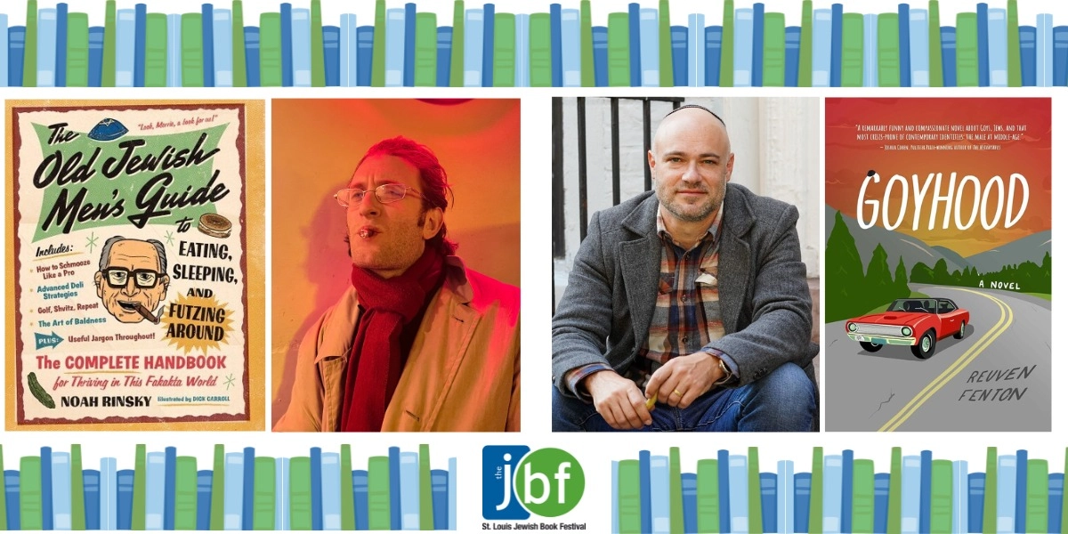 Event image for The Humor in Literature Panel: Noah Rinsky & Rueven Fenton