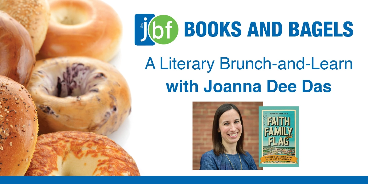 Event image for Books and Bagels - Joanna Dee Das