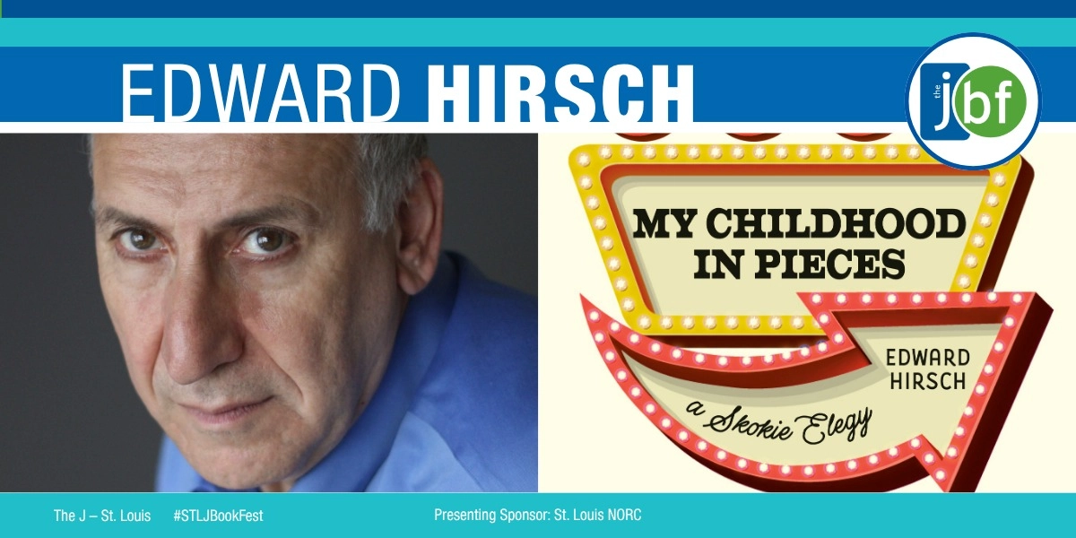 Event image for Edward Hirsch - My Childhood in Pieces