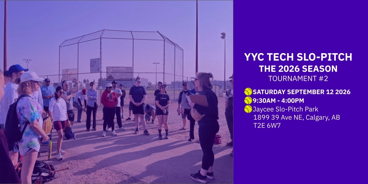 Event image for YYC Tech Slo-Pitch | The 2026 Season