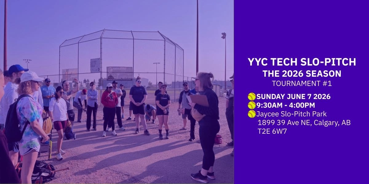 Event image for YYC Tech Slo-Pitch | The 2026 Season