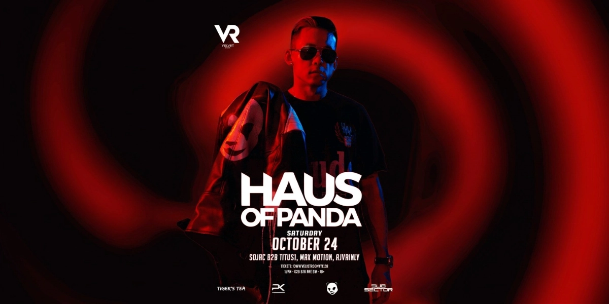 Event image for Velvet Room Presents: Haus of Panda Debut!