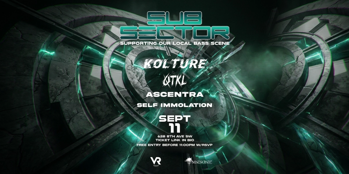 Event image for Velvet Room Presents: Sub Sector: Local Bass Night