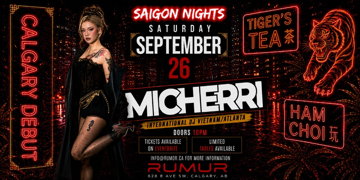 Event image for Rumur Presents: Saigon Nights ft MiCherri from Atlanta/Vietnam