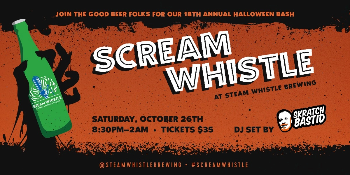 Event image for Steam Whistle - Halloween Party 2019