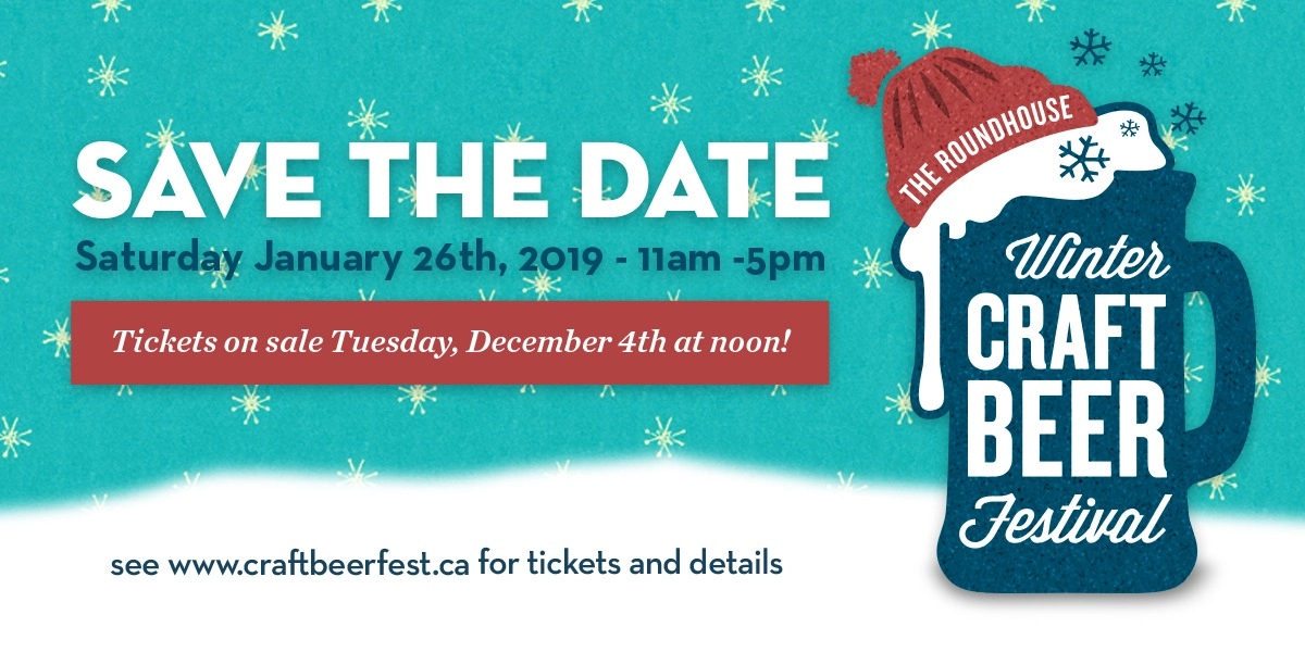 Event image for The Roundhouse Winter Craft Beer Festival