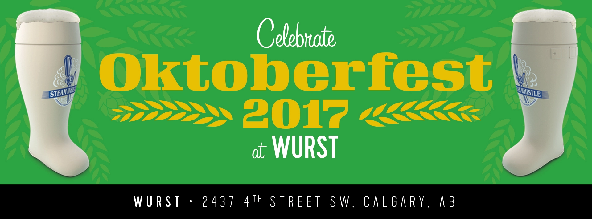 Event image for Steam Whistle Oktoberfest at Wurst