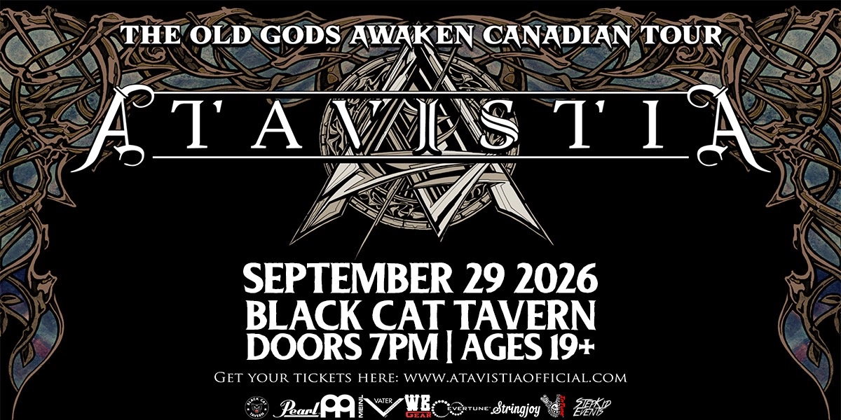 Event image for Atavistia The Gods Awaken Canada Tour 2026