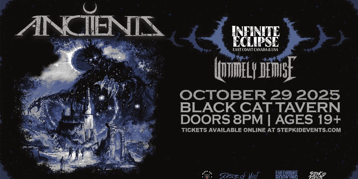 Event image for ANCIIENTS w/ Untimely Demise