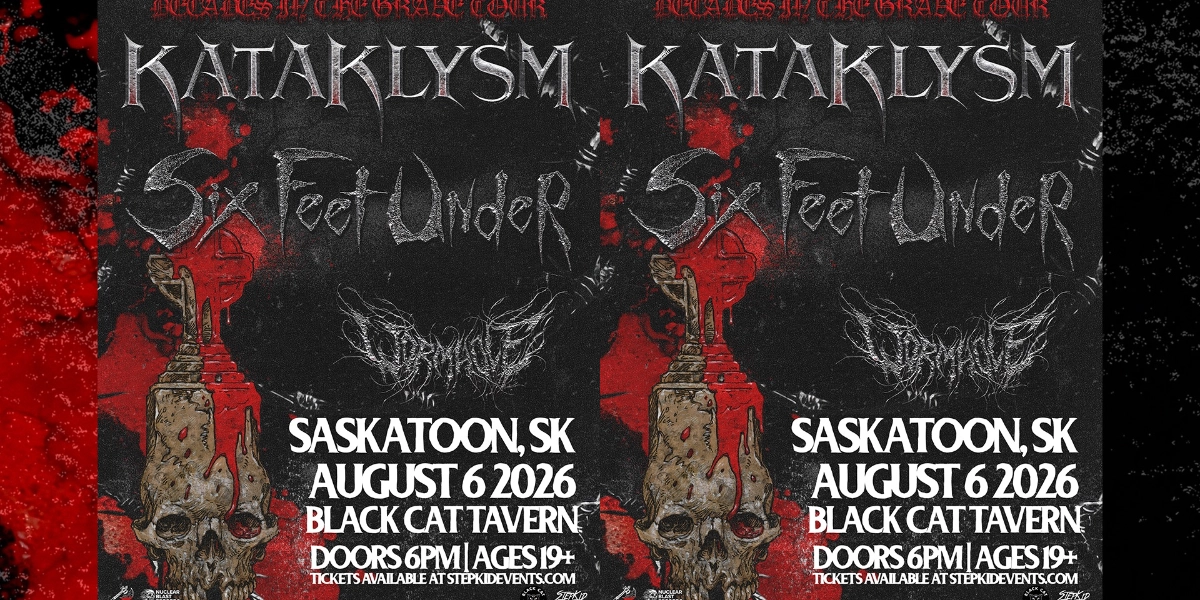 Event image for Kataklysm & Six Feet Under w/ Wormhole