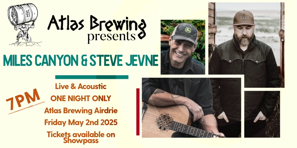 Event image for Miles Canyon & Steve Jevne Live & Acoustic