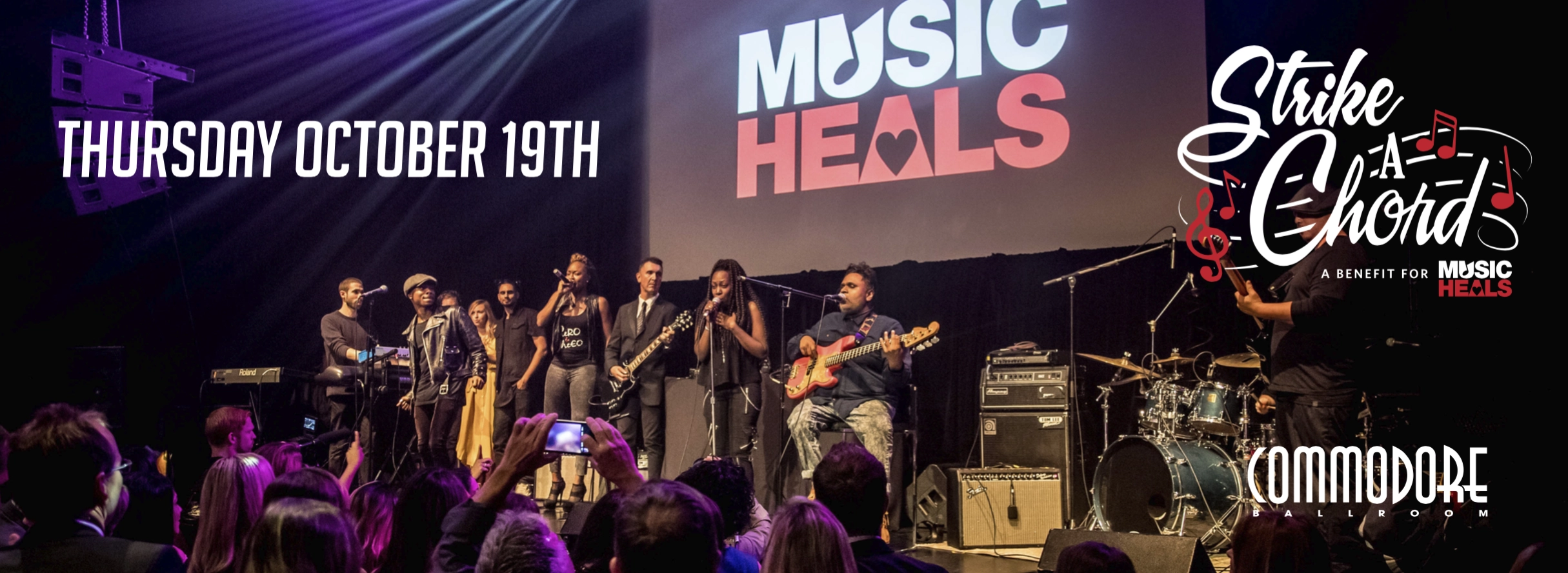 Event image for Strike A Chord: A Benefit for Music Heals