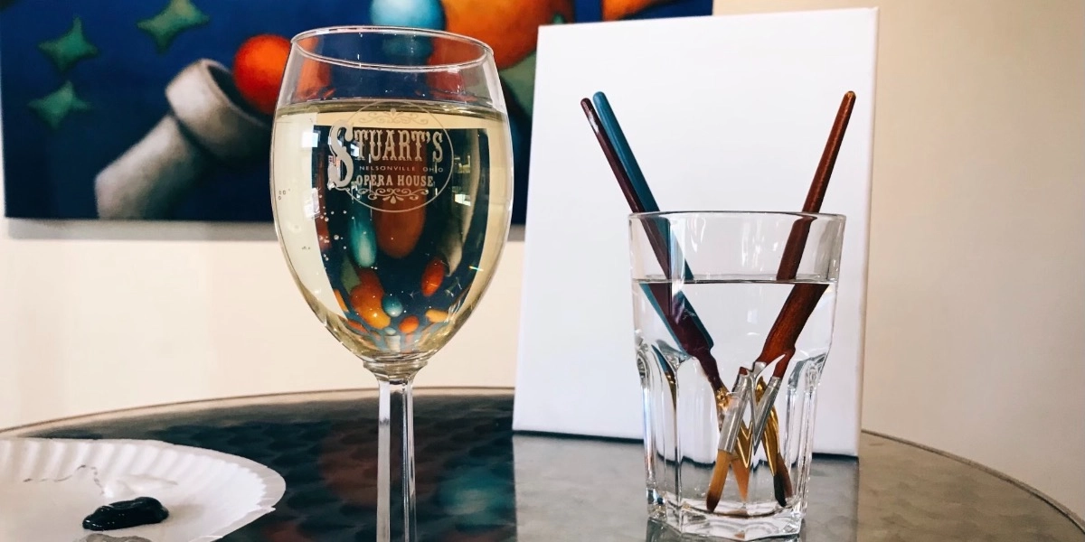 Event image for April Paint & Pour