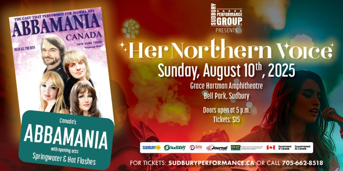 Event image for Sudbury Performance Group presents ABBA Mania