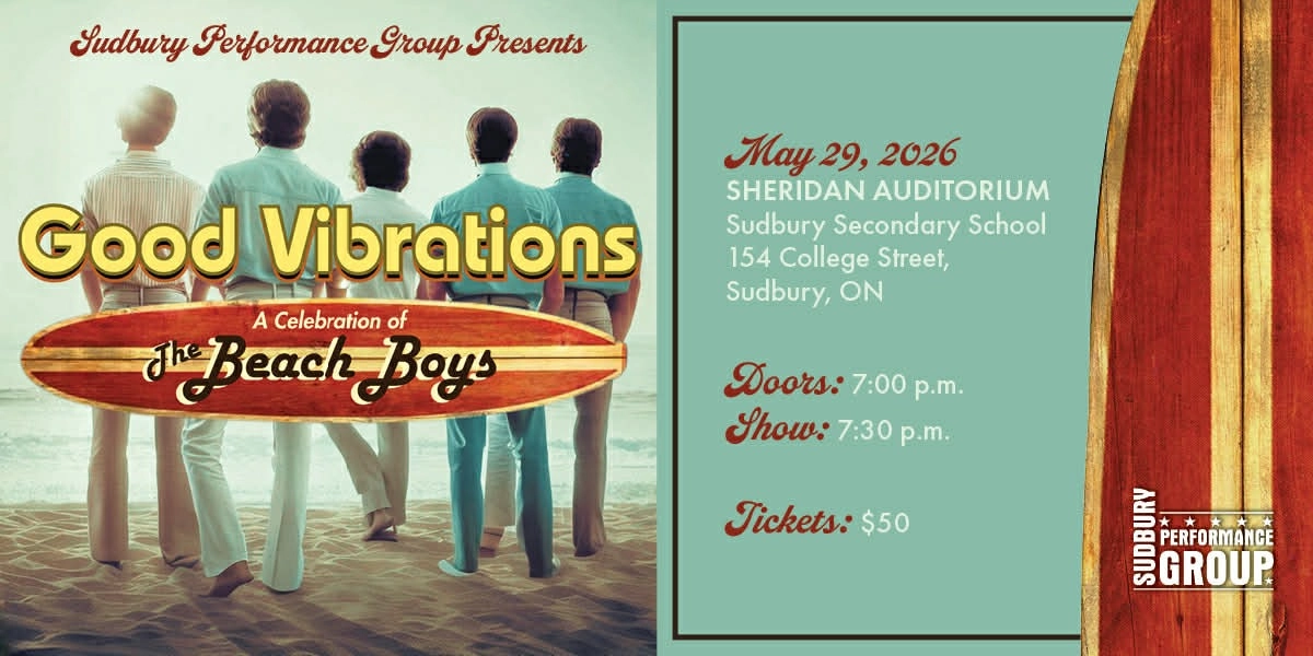 Event image for Good Vibrations: A Celebration of the Beach Boys