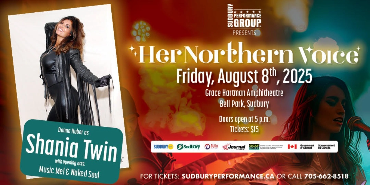 Event image for Sudbury Performance Group presents: Shania Twin