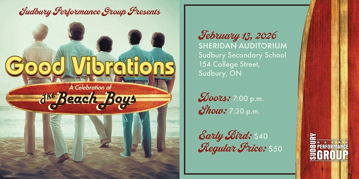 Event image for Good Vibrations: A Celebration of the Beach Boys