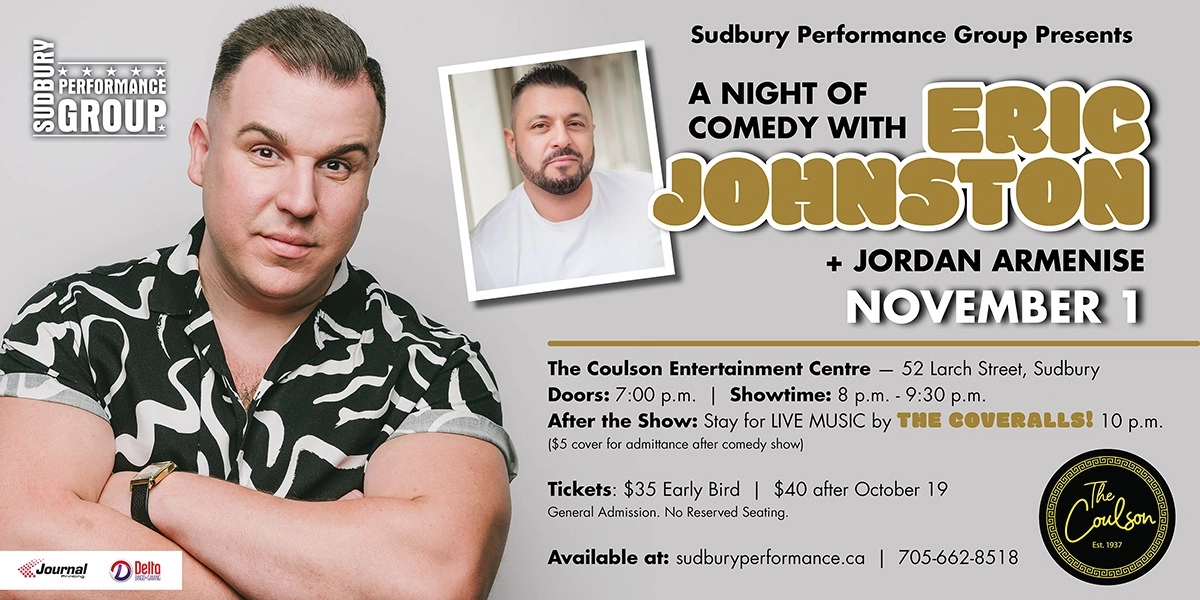 Event image for A Night of Comedy with Eric Johnston