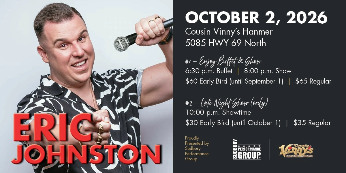Event image for Eric Johnston: Live on Tour
