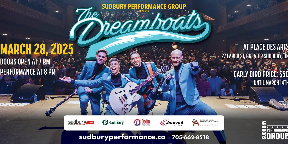 Event image for The Dreamboats: 50s & 60s Pop & Rock