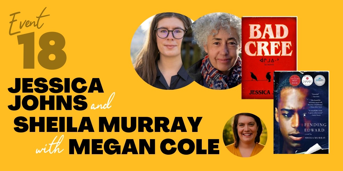 Event image for Event #18: New Voices: Jessica Johns and Sheila Murray with Megan Cole