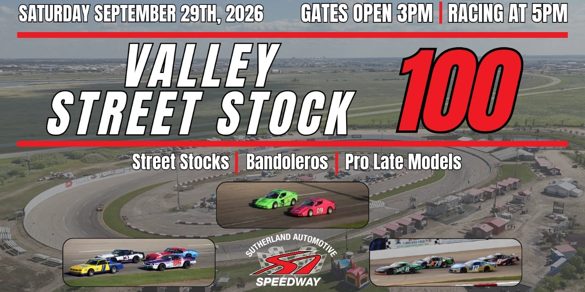 Event image for Event #10- Valley Street Stock 100