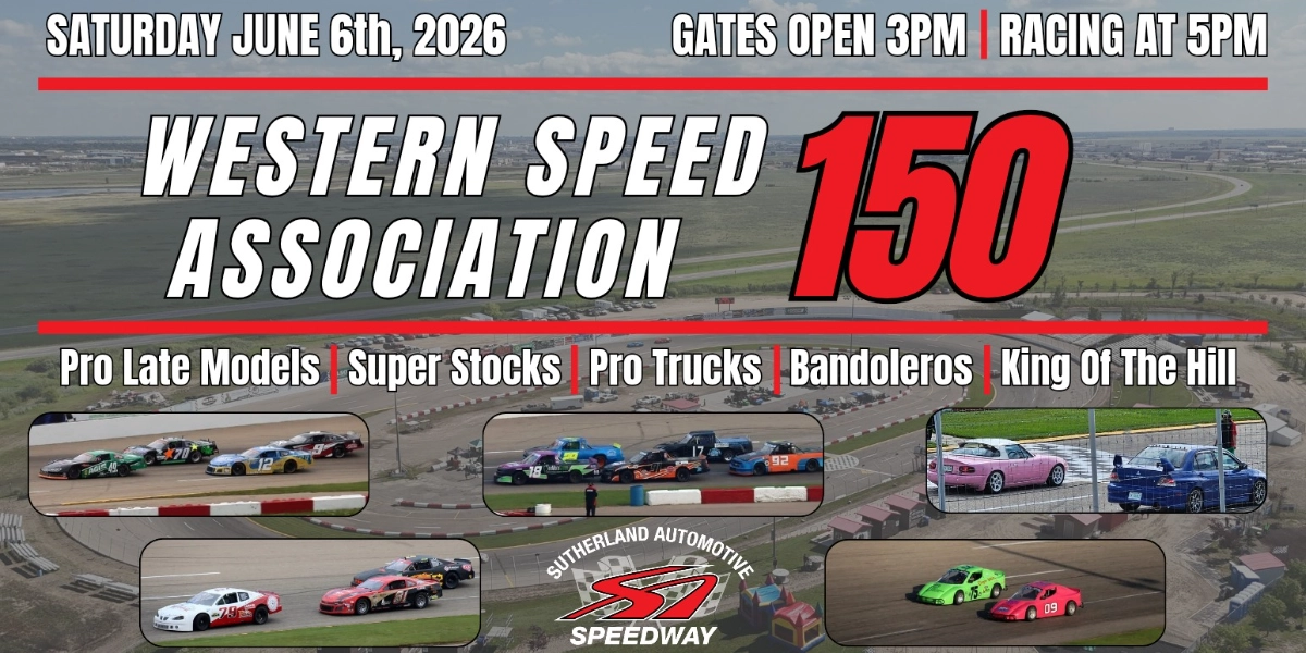 Event image for Event #3- Western Speed Association 150