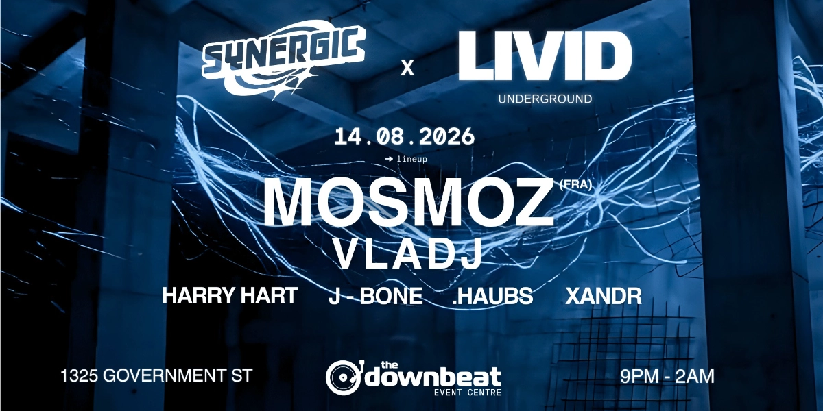 Event image for SYNERGIC x LIVID Present: MOSMOZ