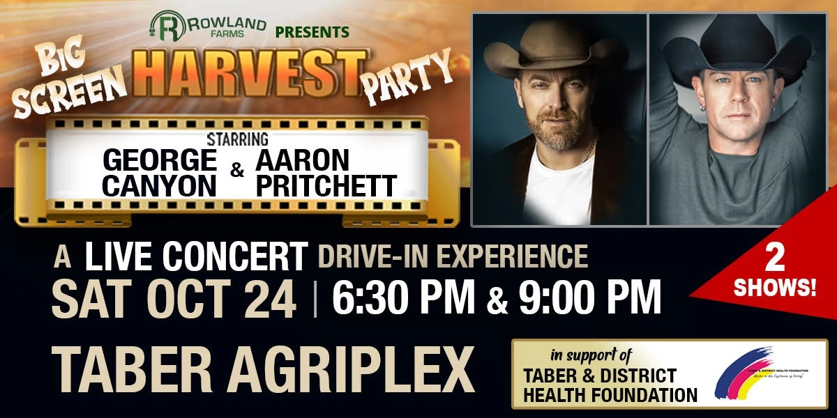 Event image for Big Screen Harvest Party, Taber