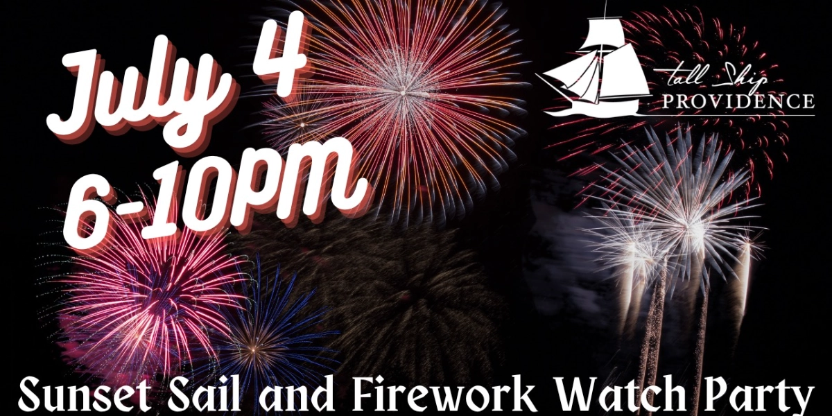Event image for 4th of July Sunset Sail and Firework Viewing Party