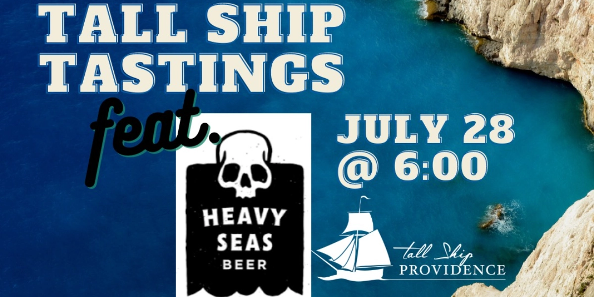 Event image for Tall Ship Tastings – Craft Beer Tasting feat. Heavy Seas Beer