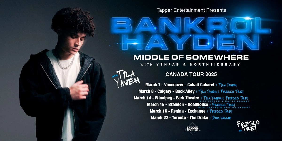 Event image for Bankrol Hayden - Regina SK