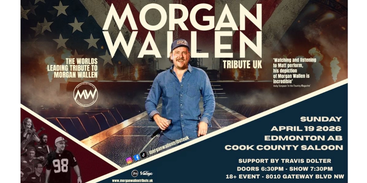Event image for Morgan Wallen Tribute Show - EDMONTON AB