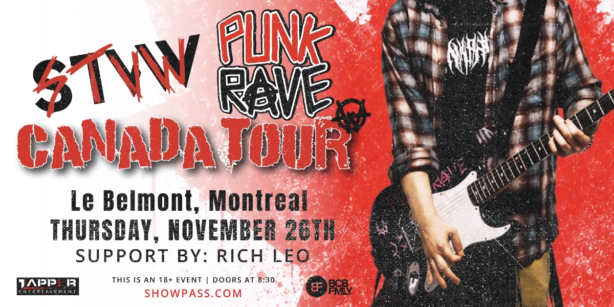 Event image for STVW - PUNK RAVE - MONTREAL