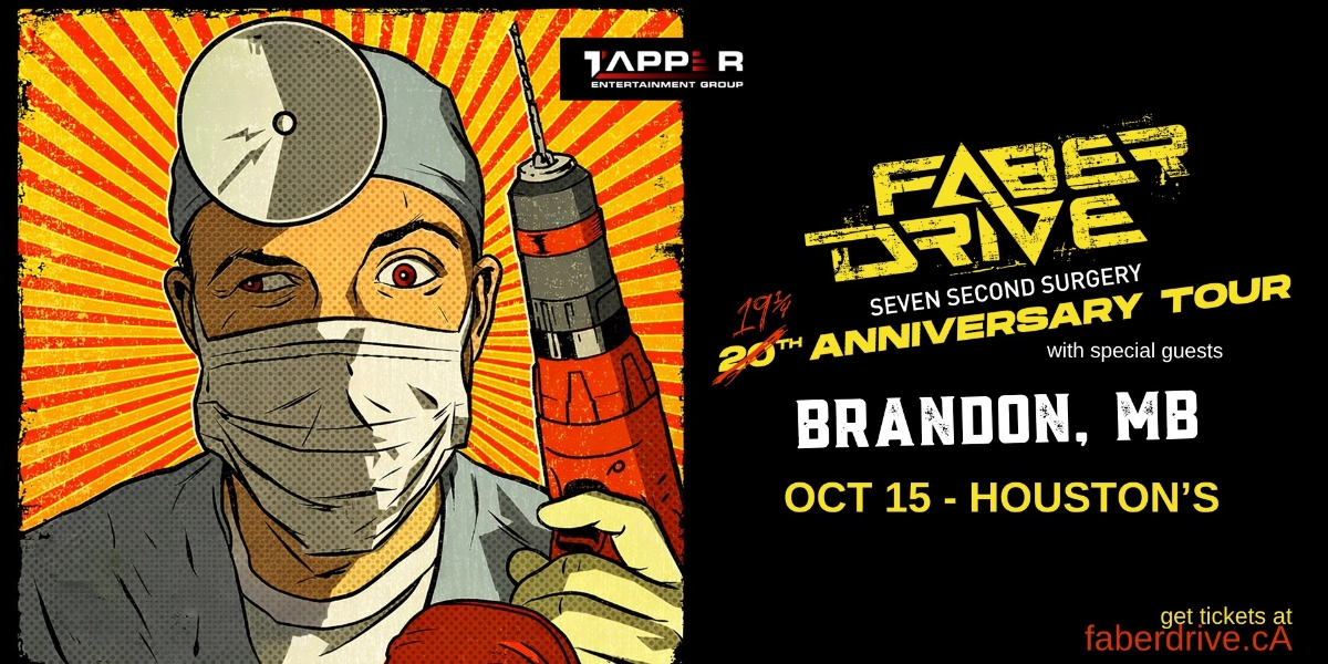 Event image for FABER DRIVE - BRANDON