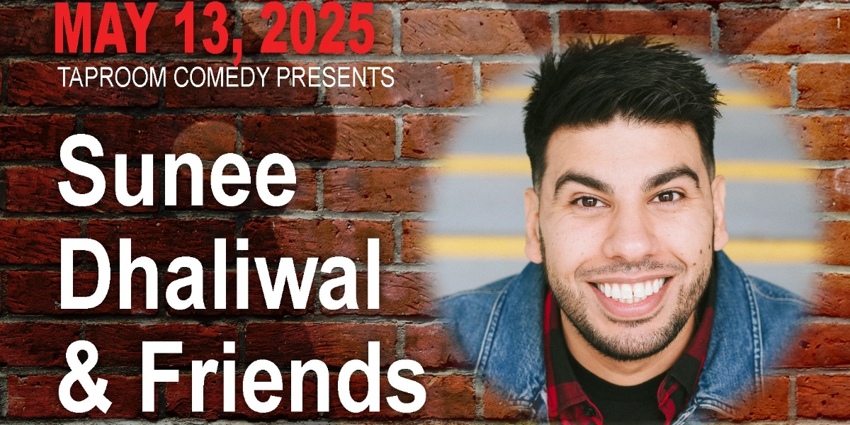 Event image for Taproom Comedy Pres:  Sunee Dhaliwal Glitch Gaming In Airdrie